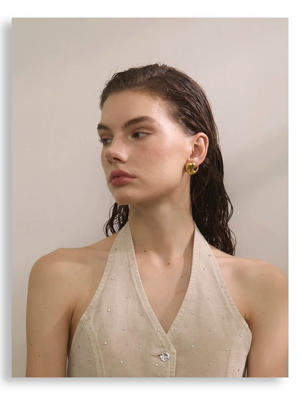 Timeless Gold-Plated Studs