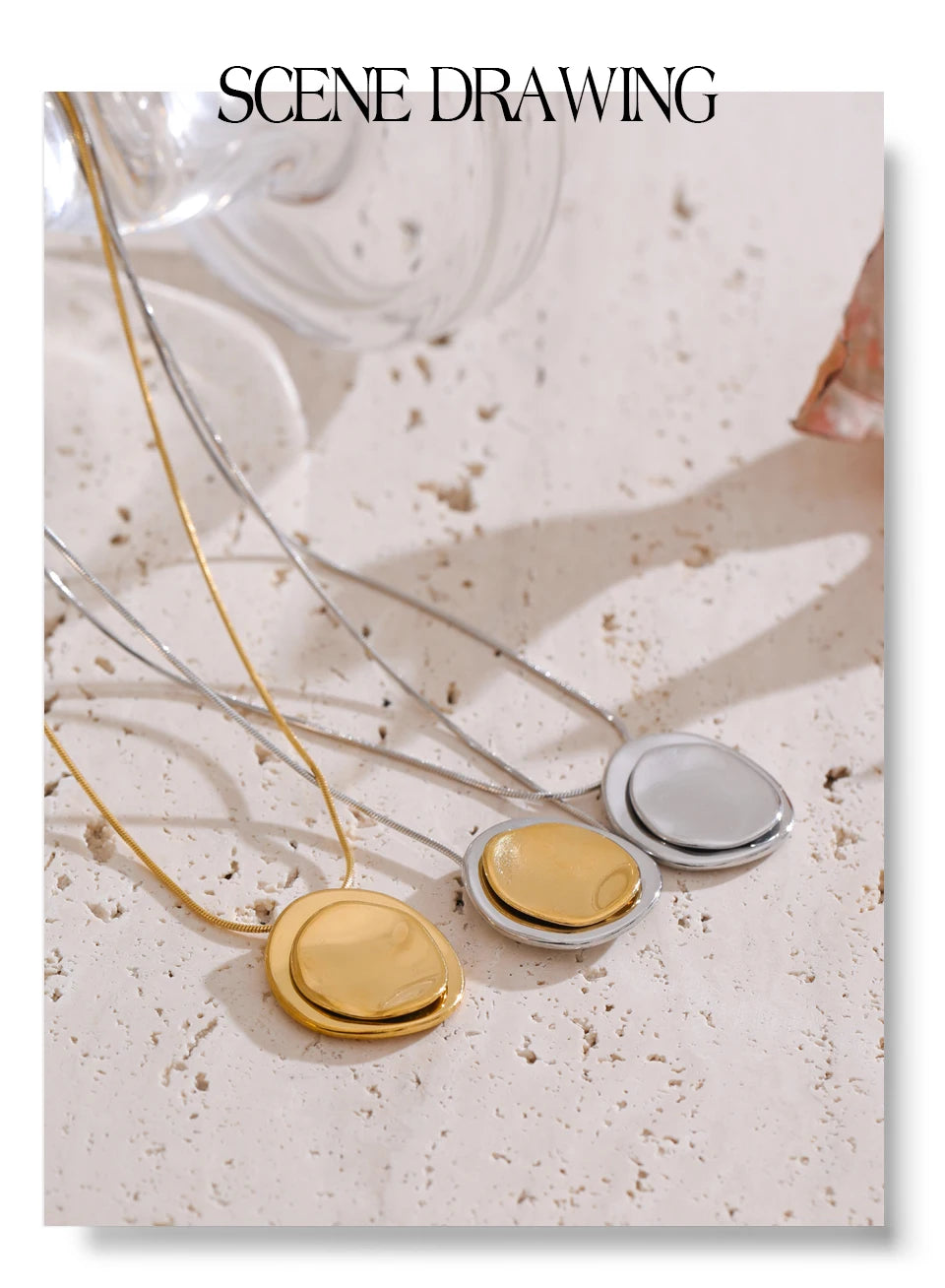 Heart Medallion Necklace