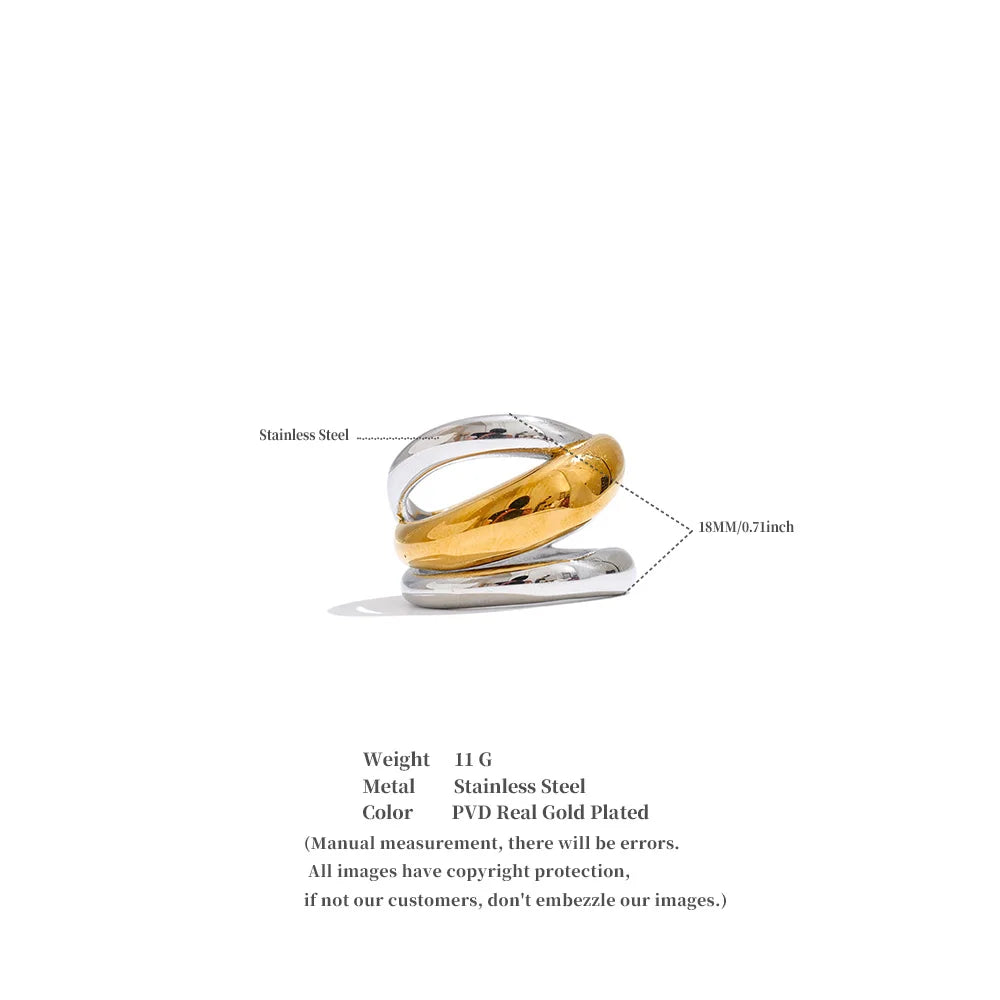 Dual-Tone Sculpt Ring