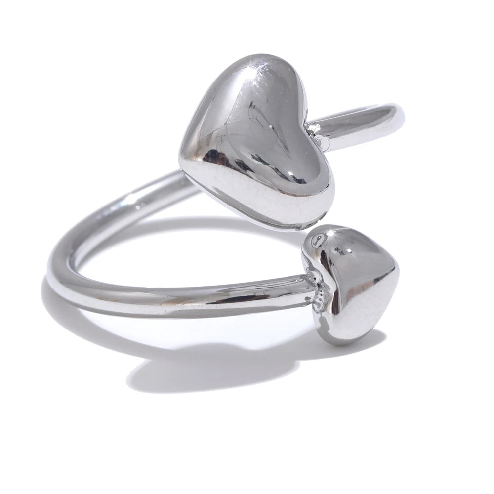Sculpted Heart Ring