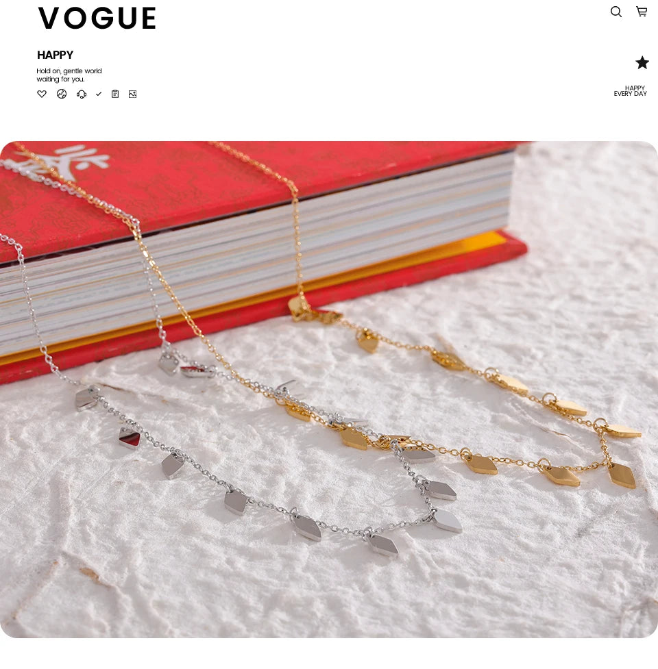 Golden Charms Necklace