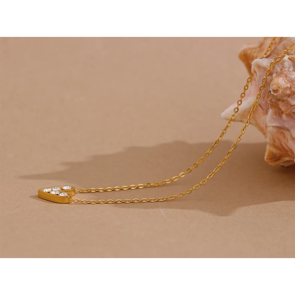Crystal Heart Necklace