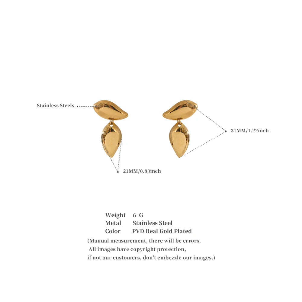 Teardrop Duo Earrings