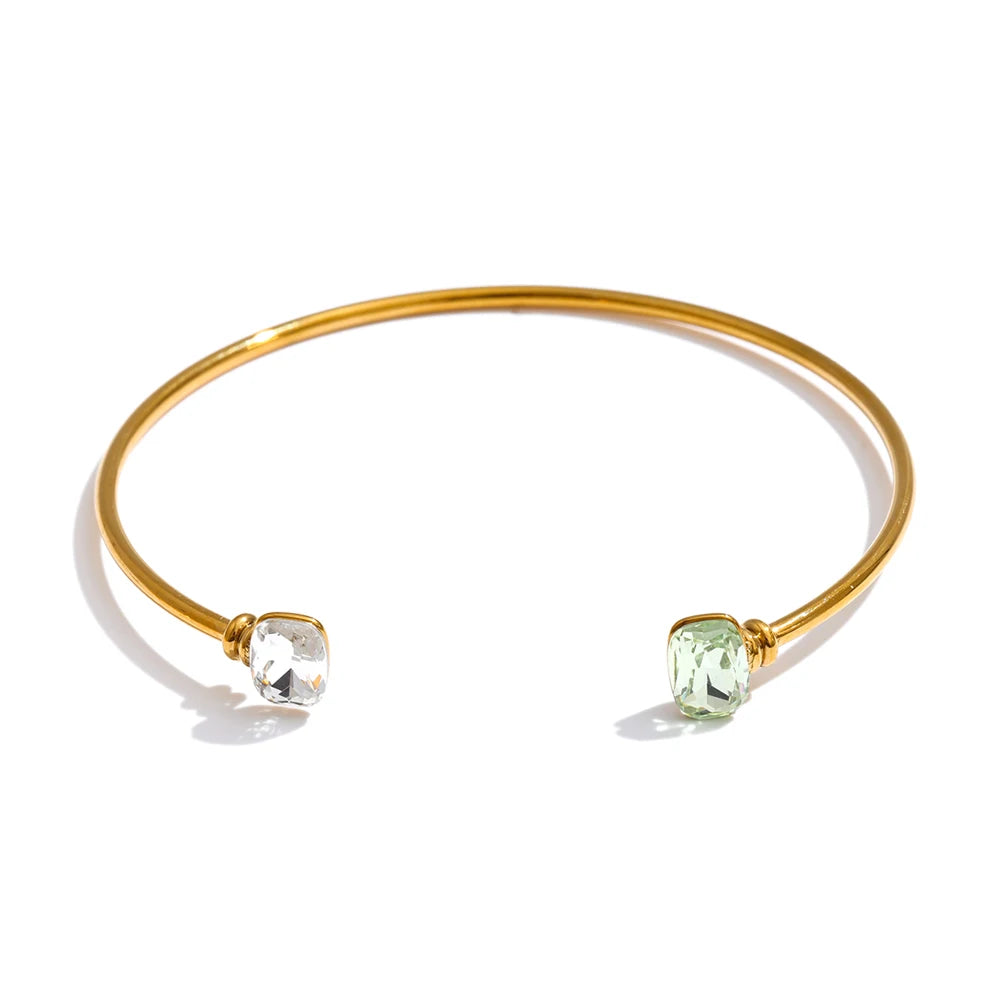 Rainbow Crystal Wrap Bracelet