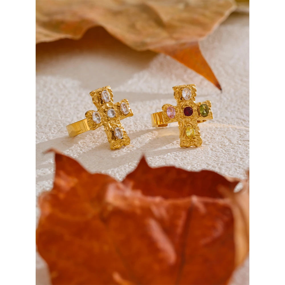 Vintage Cross Ring