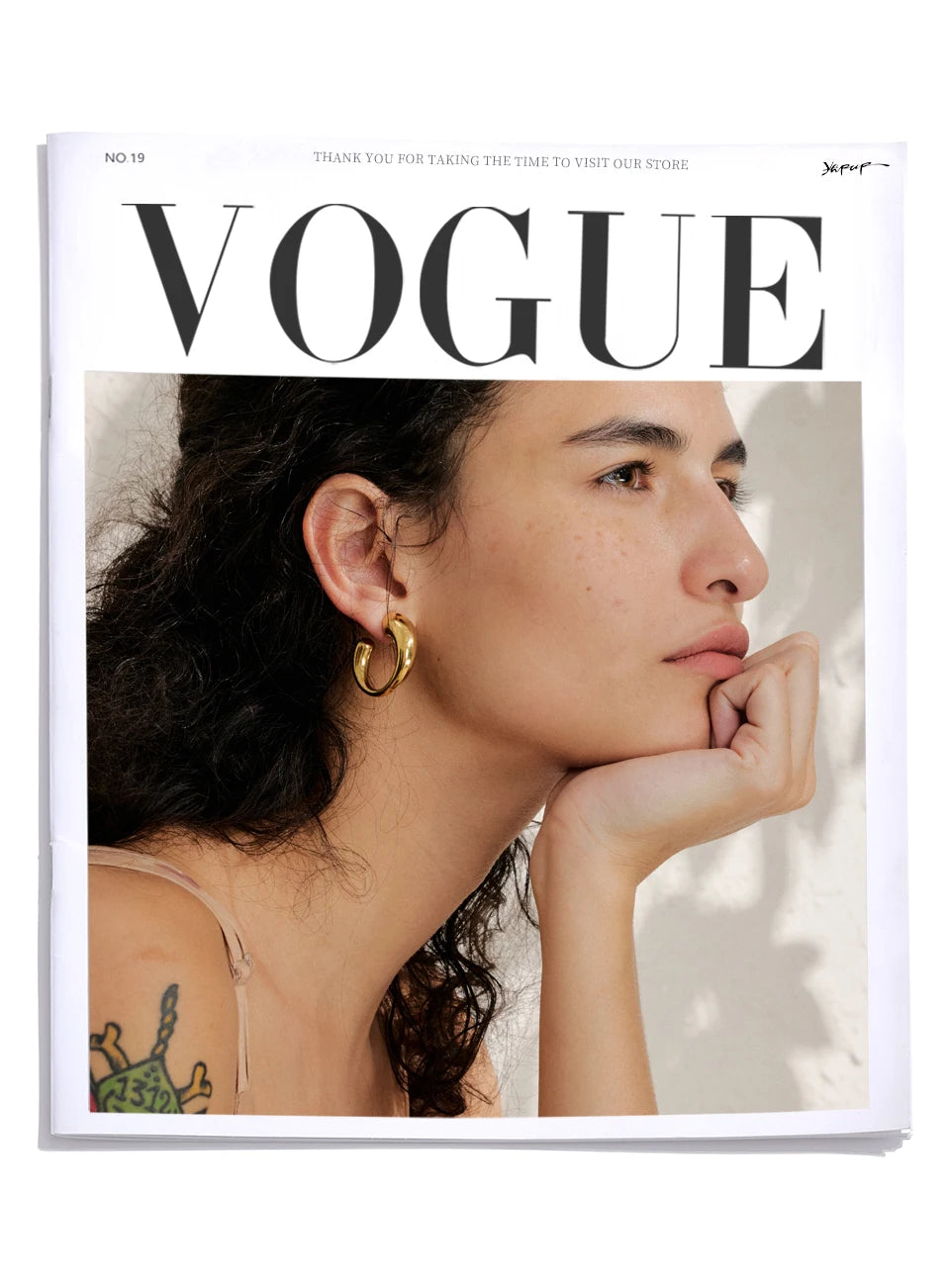 Open Crescent Hoops