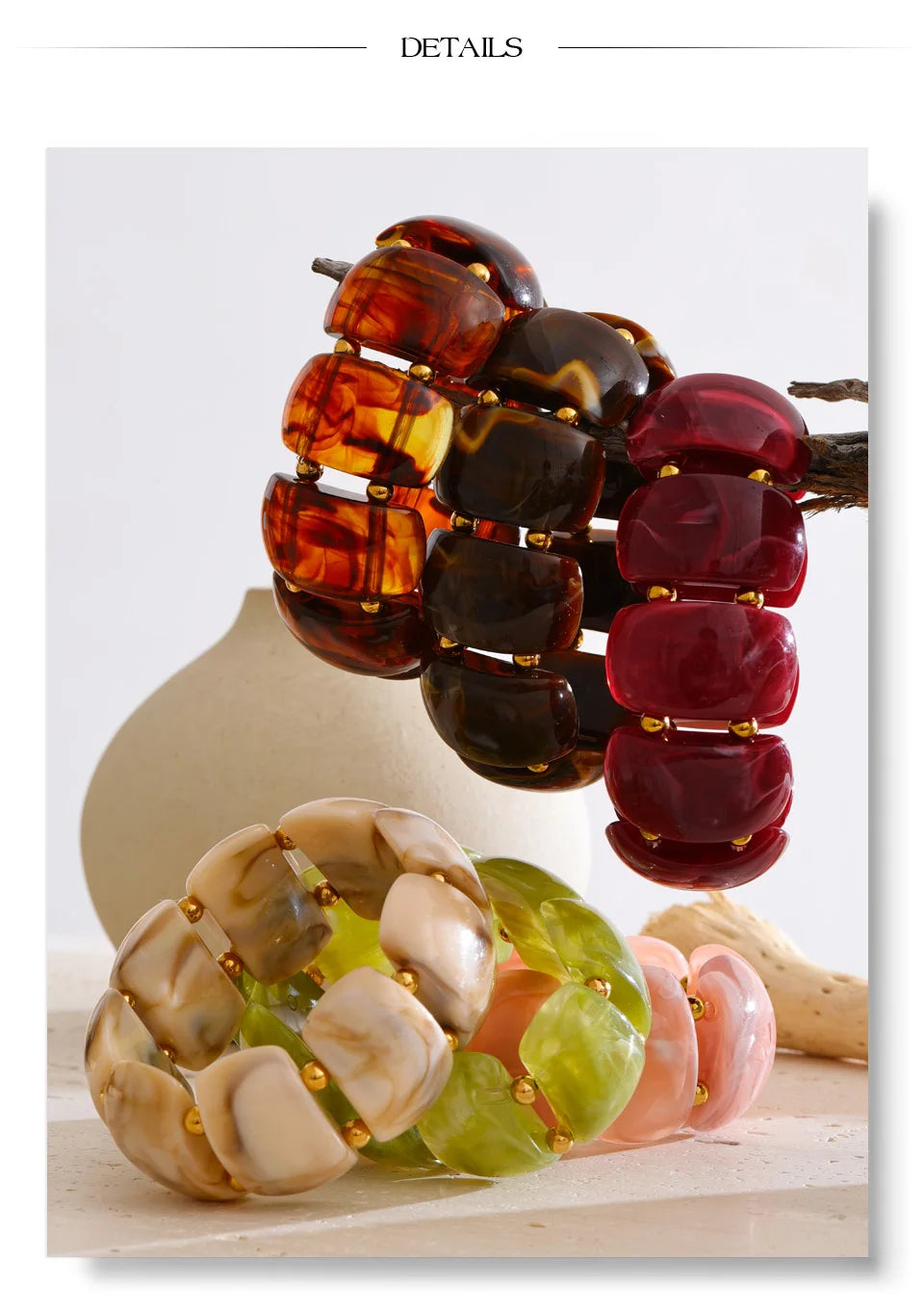 Multicolor Beaded Bracelet Set