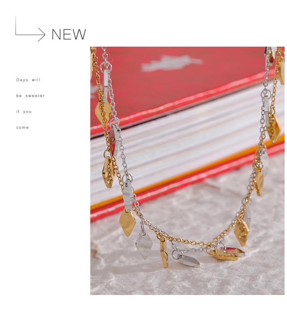 Golden Charms Necklace