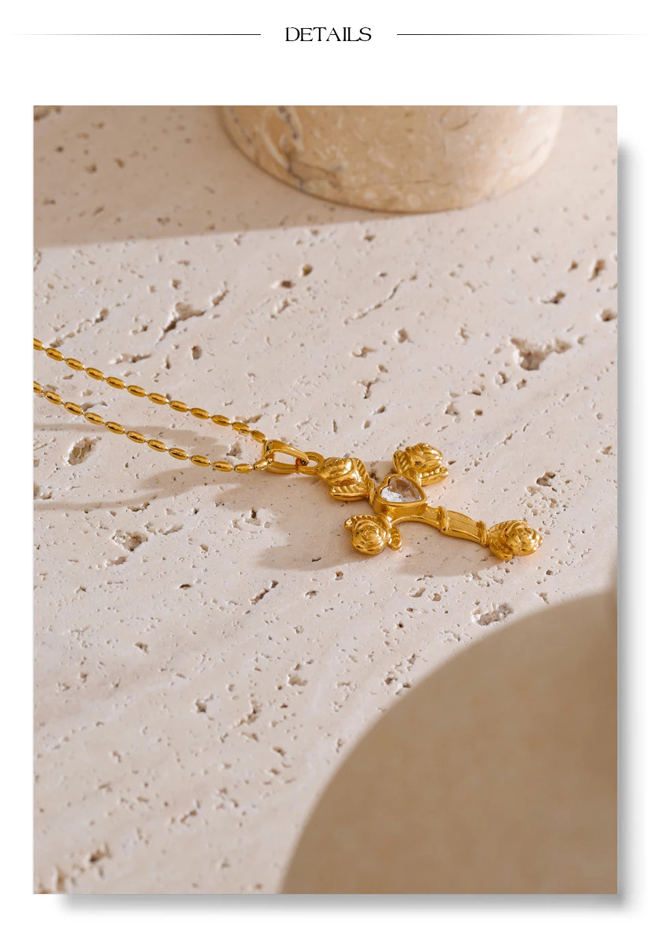 Royal Sacred Cross Necklace