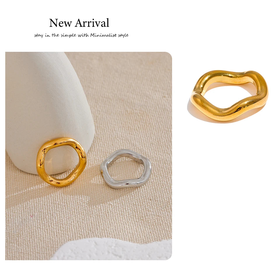 Organic Wave Ring