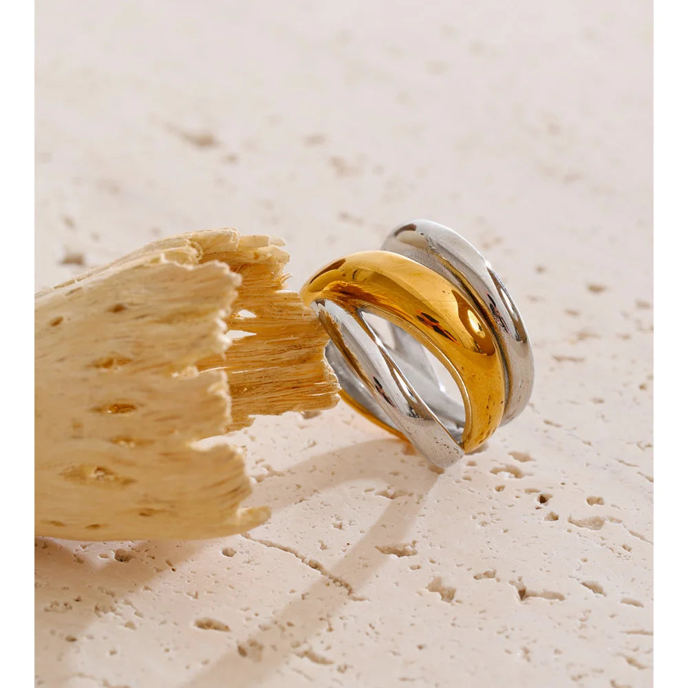 Dual-Tone Sculpt Ring