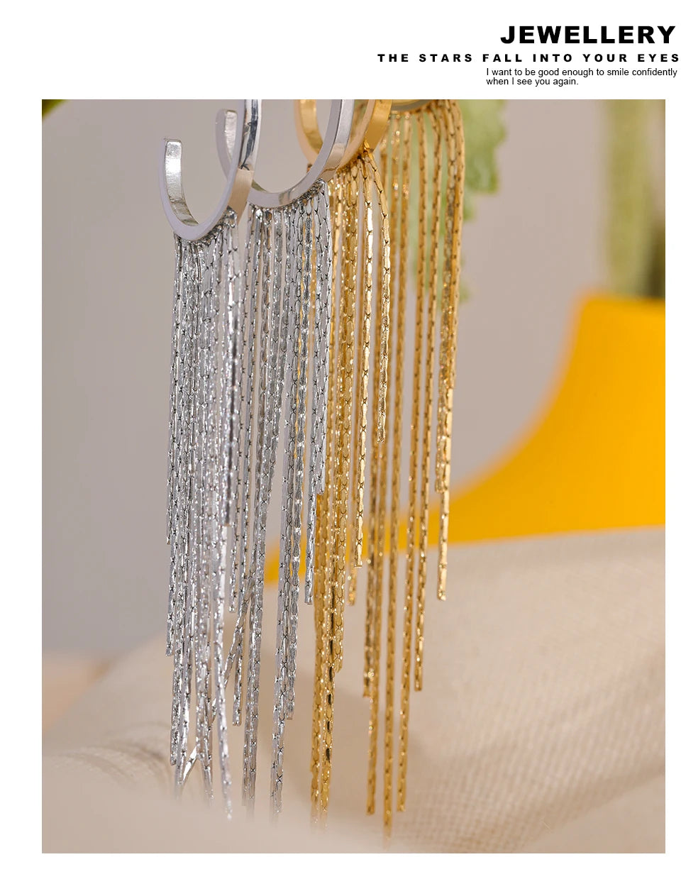 Cascade Chain Earrings