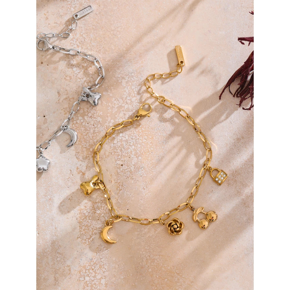 Charm Drop Bracelet