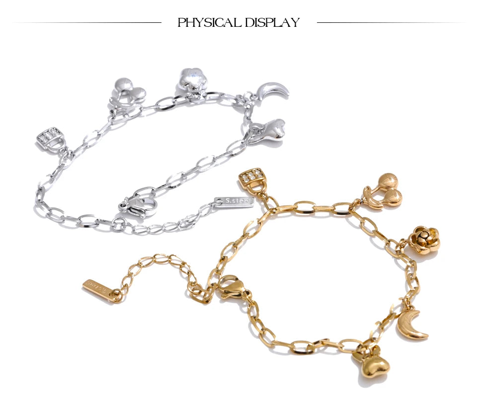 Charm Drop Bracelet