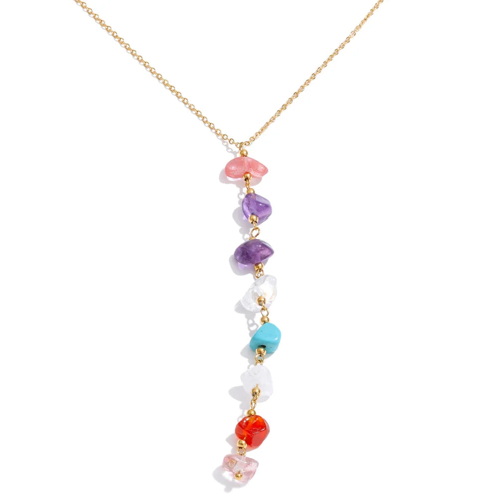 Colorful Y Chain Pendant