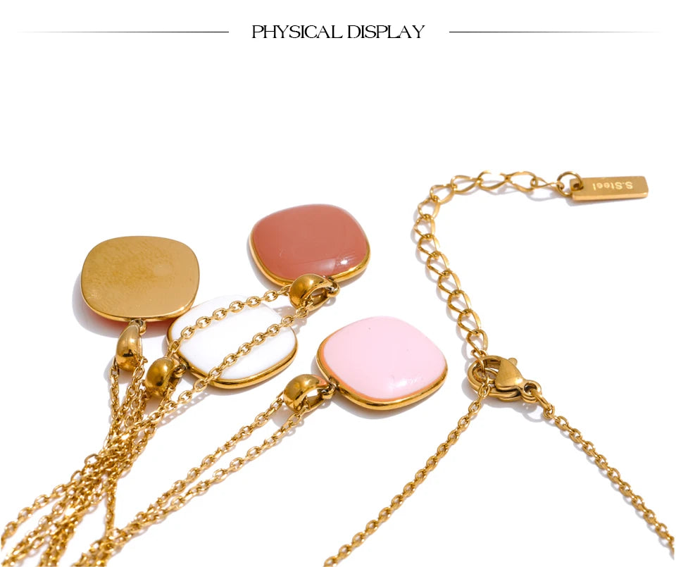 Candy Gem Pendant Necklace