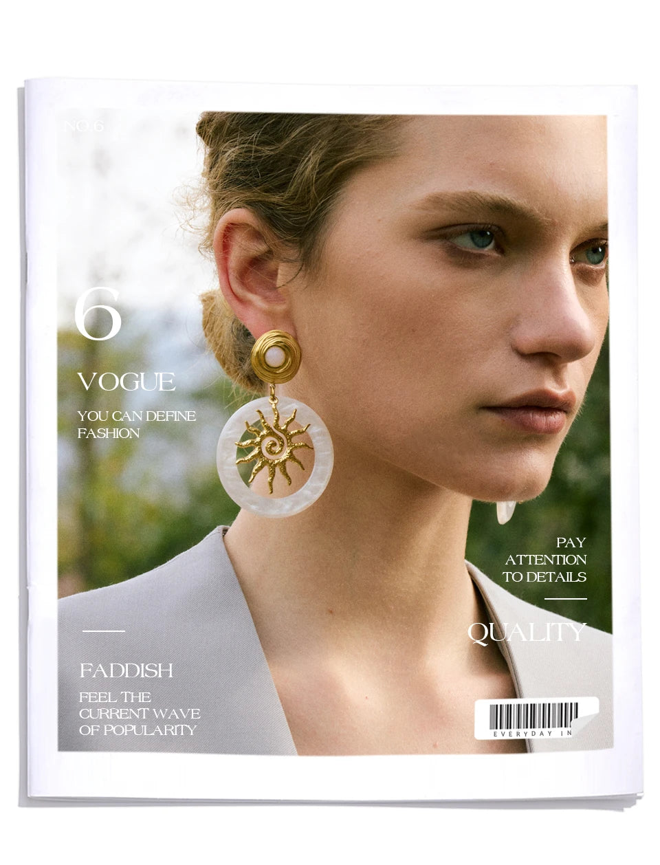 Sun & Pearl Earrings