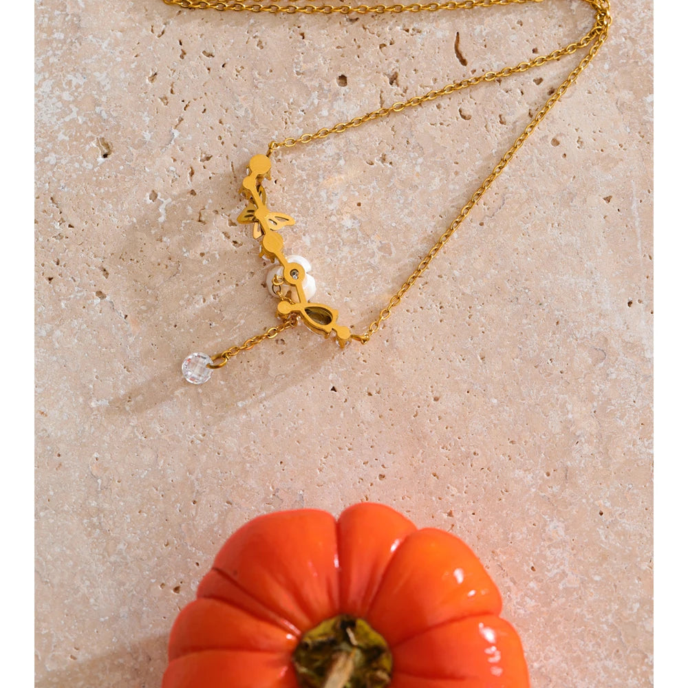 Butterfly Garden Necklace