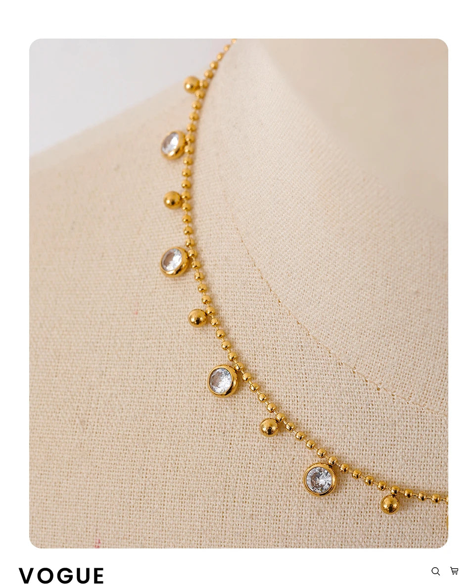 Celestial Drop Necklace
