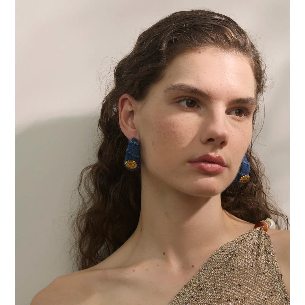 Jeans Earrings