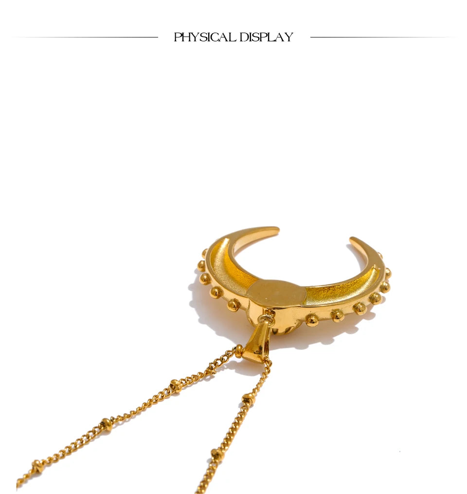 Crescent Moon Necklace