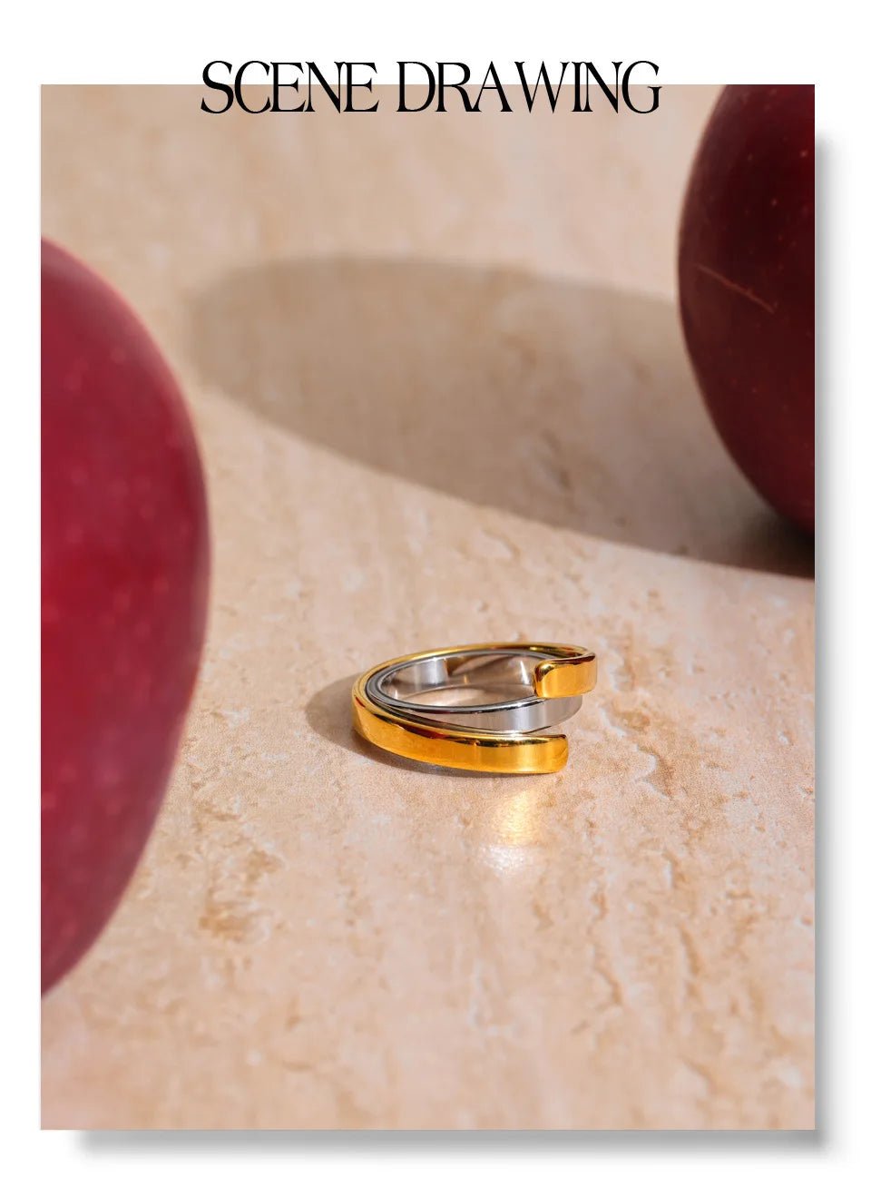 Dual-Tone Open Ring