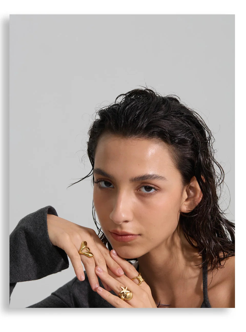 Starfish Statement Ring
