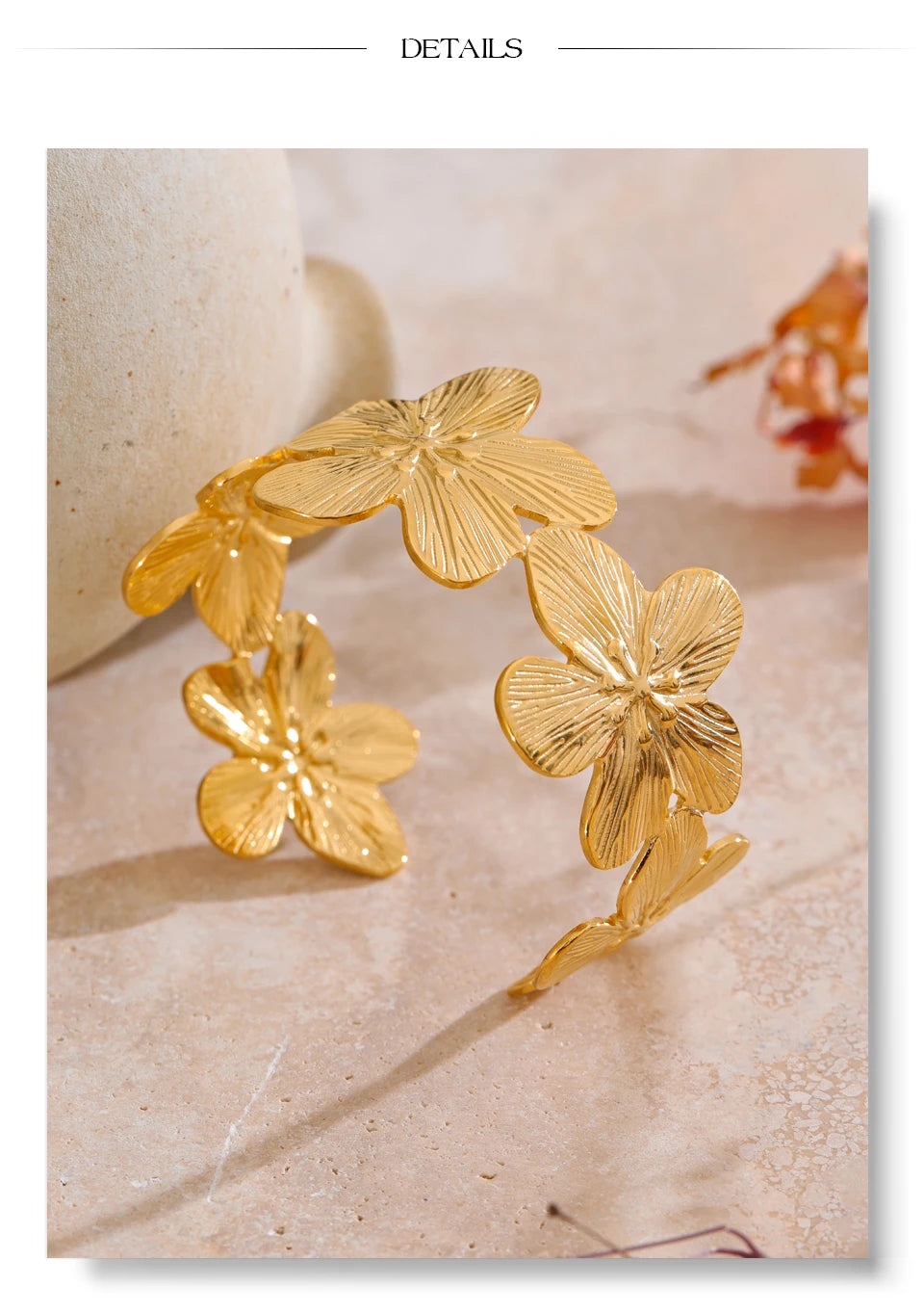 Floral Garden Cuff