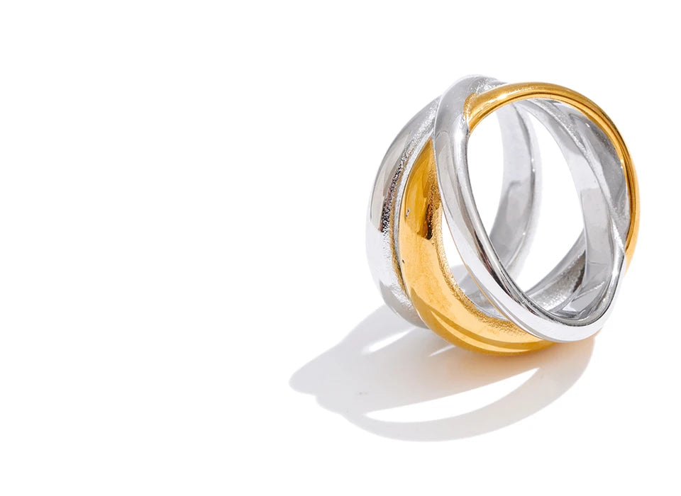 Dual-Tone Sculpt Ring