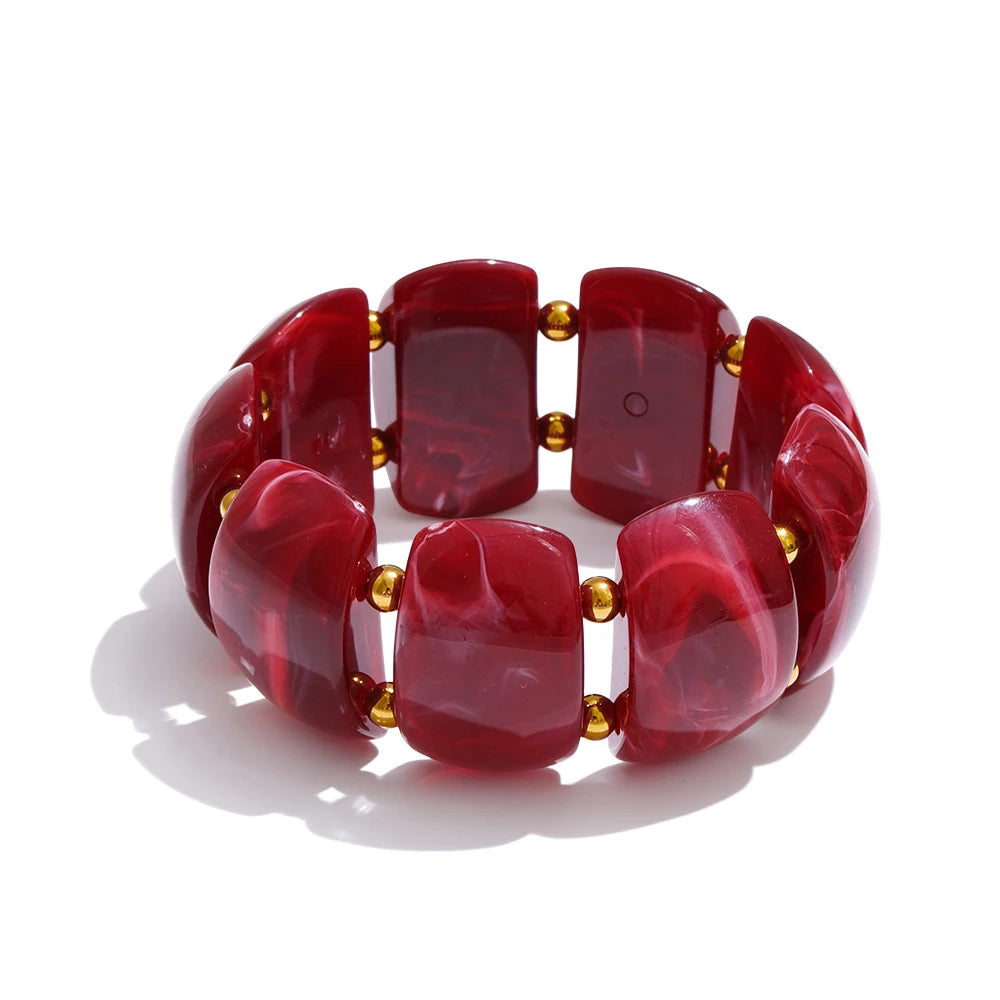 Multicolor Beaded Bracelet Set