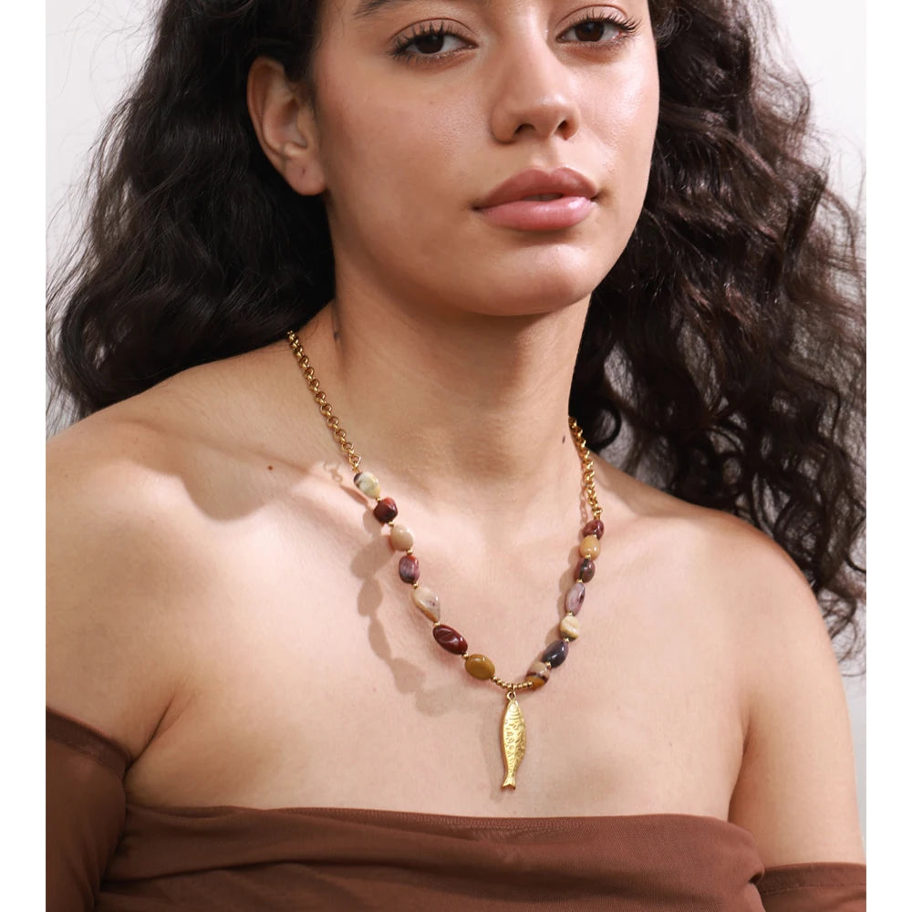 Gemstone Pendant Necklace