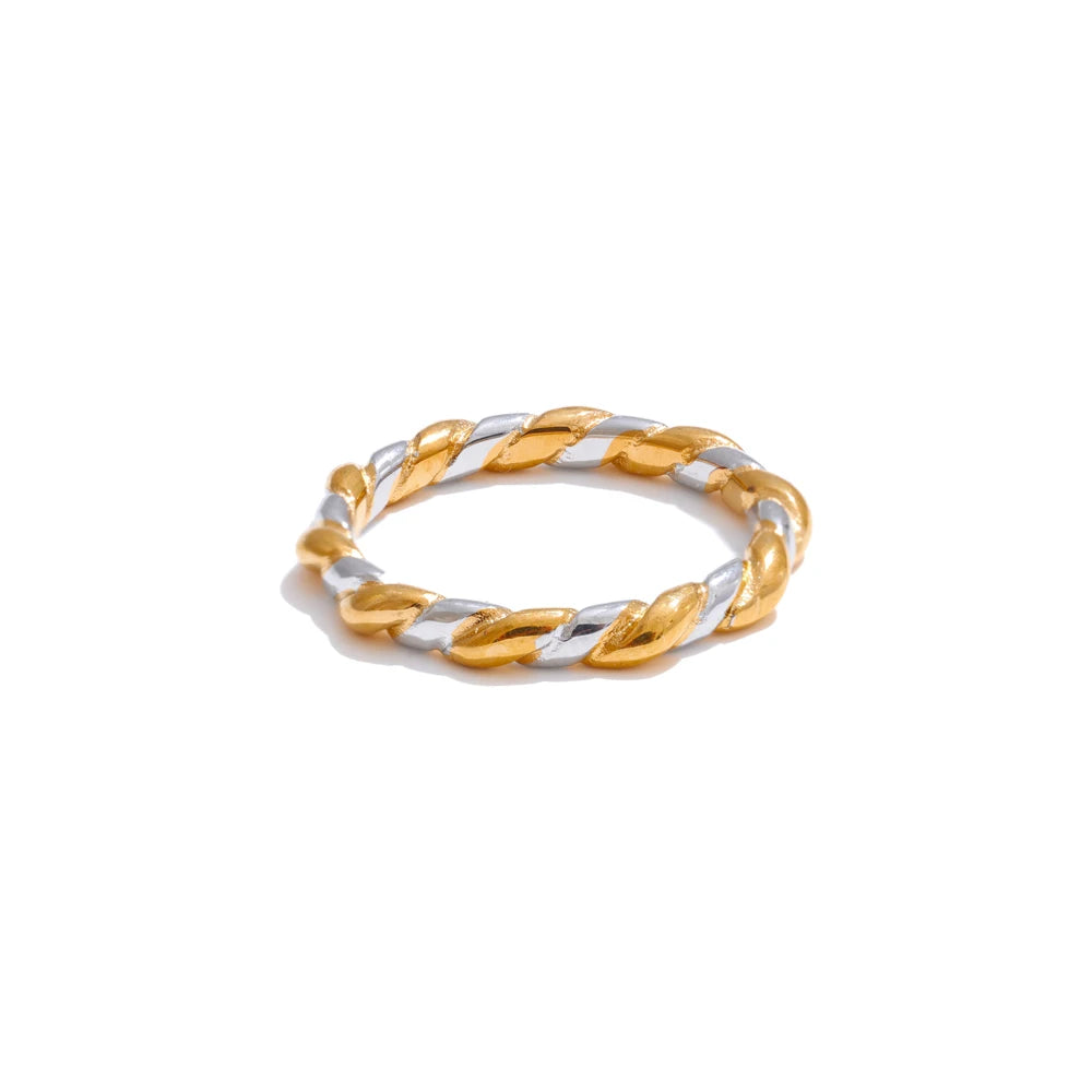 Twisted Elegance Ring