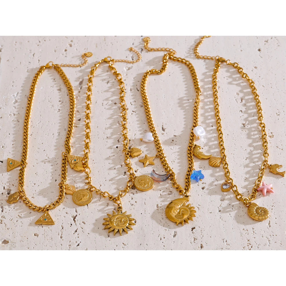 Charm Story Layered Necklace