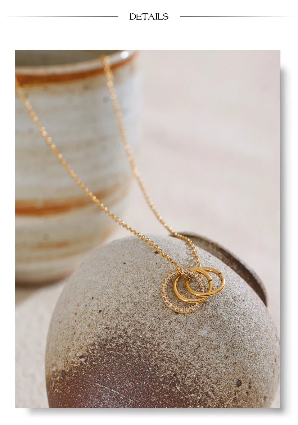 Interlocking Circle Pendant