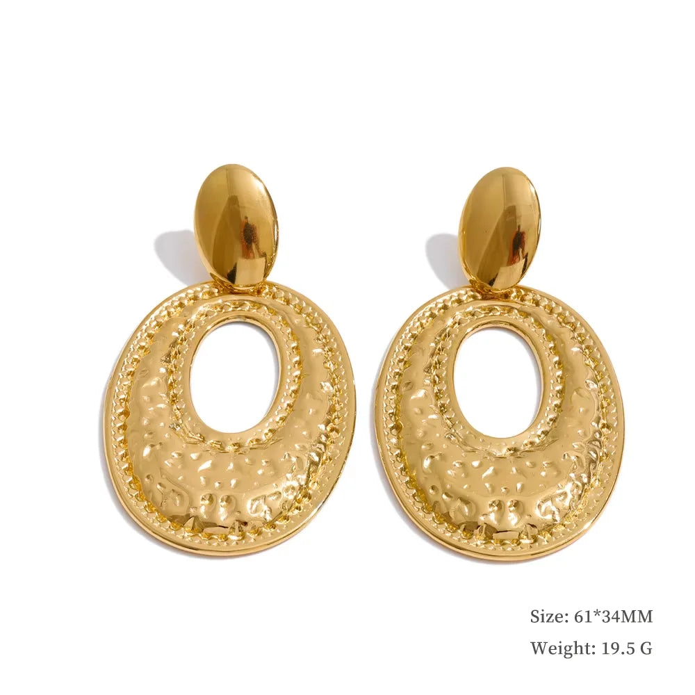 Vintage Circle Earrings
