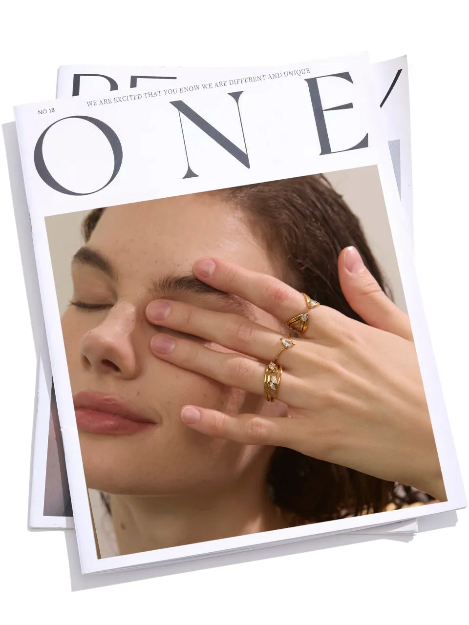 Crystal Solitaire Ring
