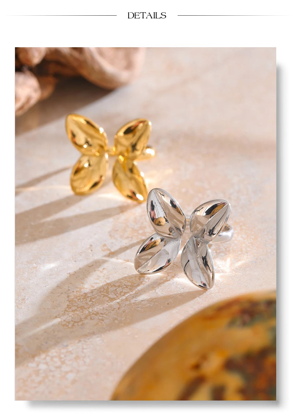 Golden Butterfly Ring