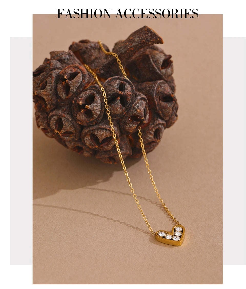 Crystal Heart Necklace