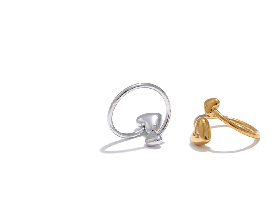 Sculpted Heart Ring