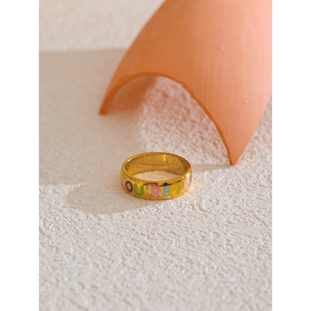 “You’re Perfect” Ring