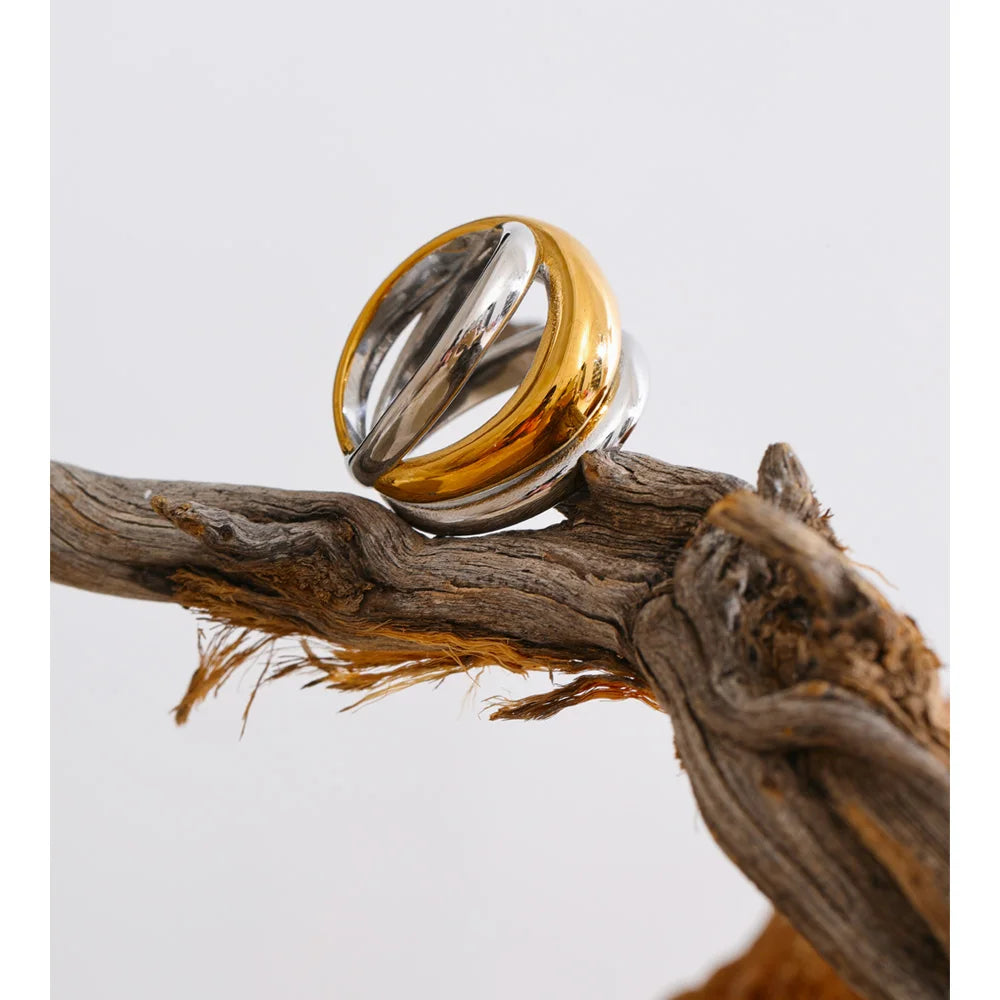 Dual-Tone Sculpt Ring