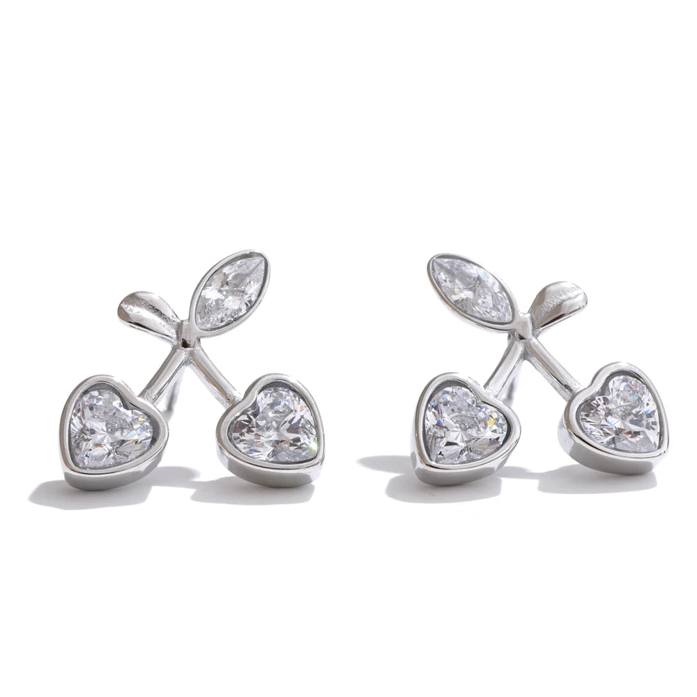 The Blooming Crystal Studs