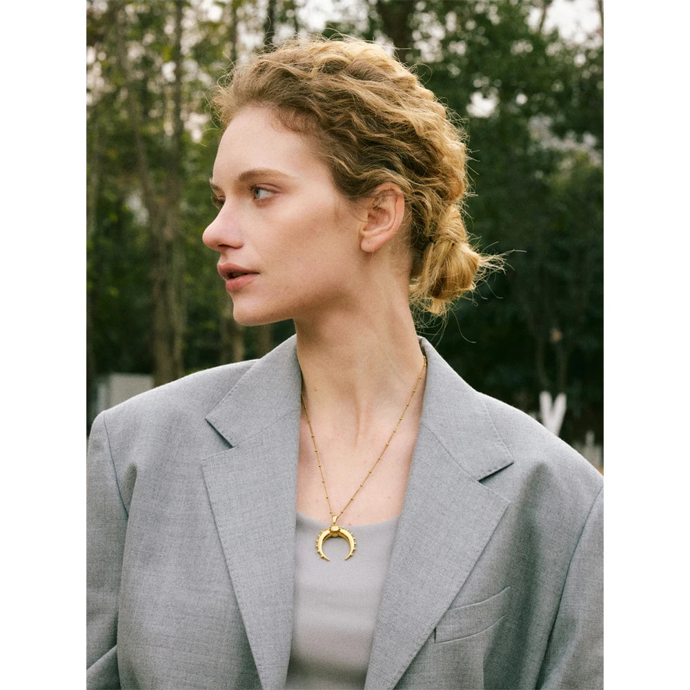 Crescent Moon Necklace