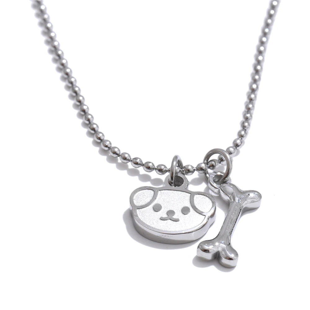 Smiley Charm Necklace