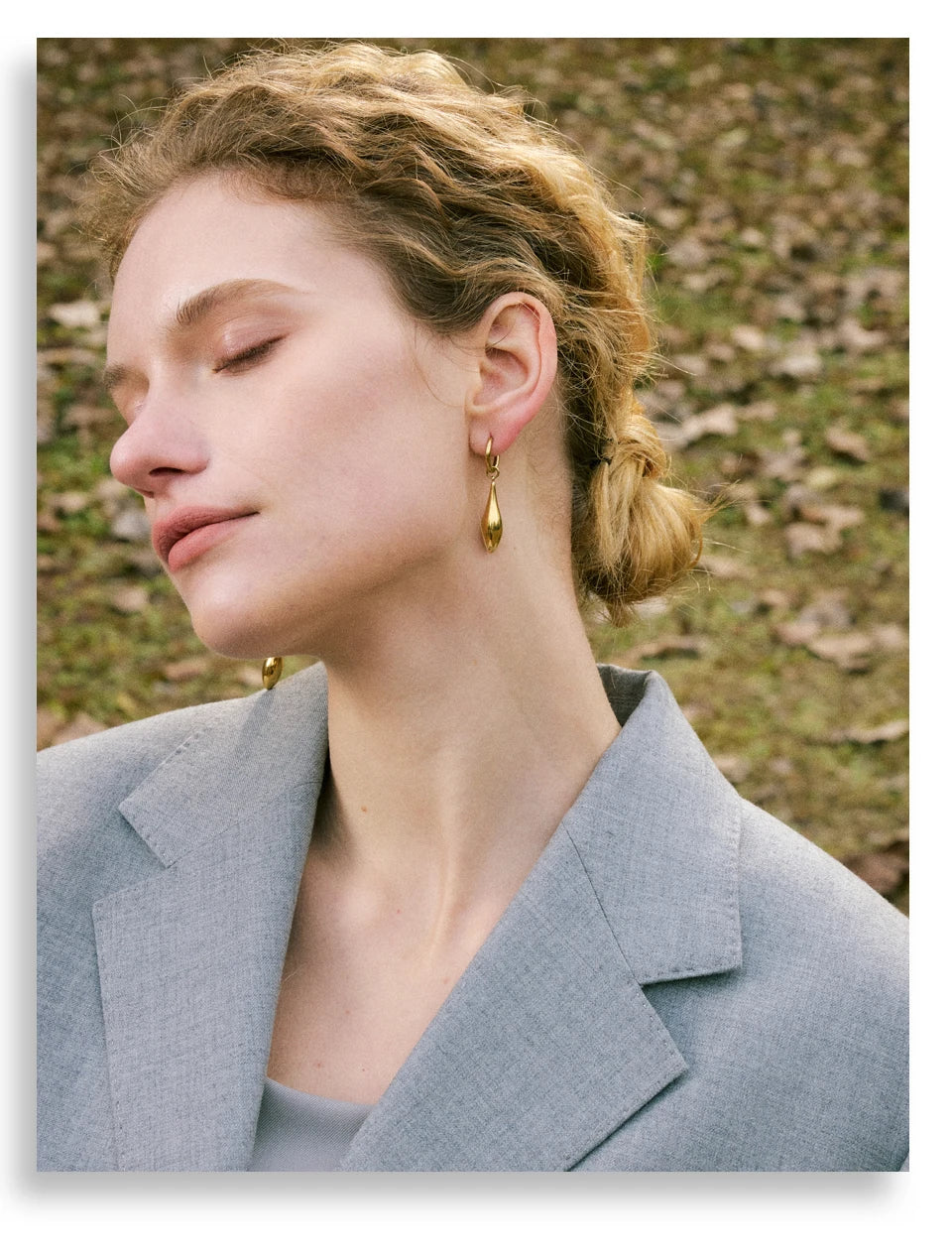 Teardrop Drop Earrings