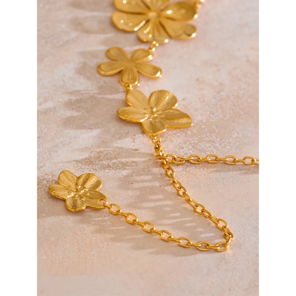 Floral Waist Belly Chain