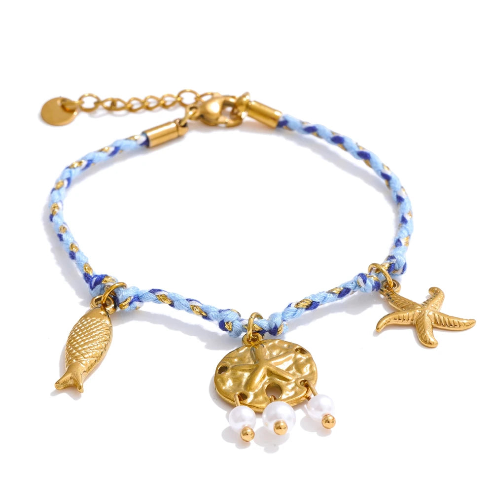 Celestial Charm Bracelet Set