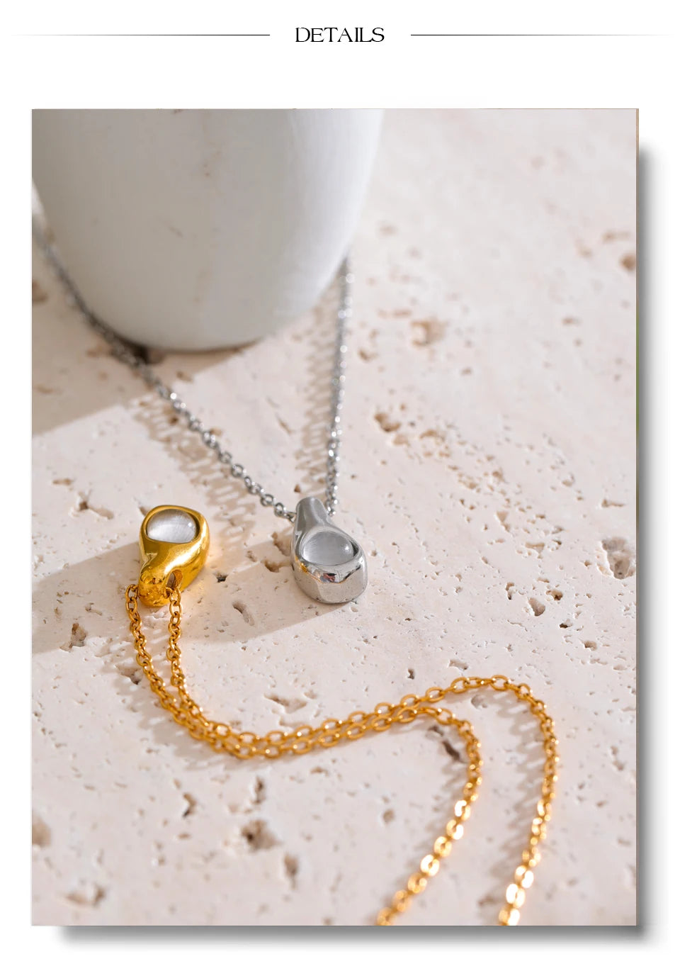 Drop Pearl Necklace