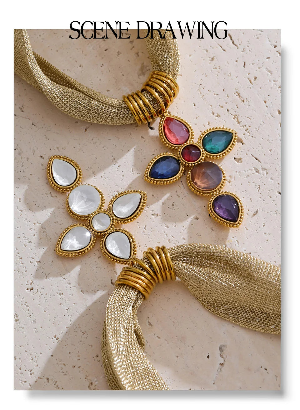 Sacred Gem Statement Necklace