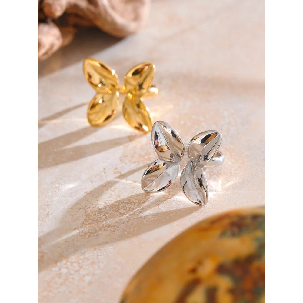 Golden Butterfly Ring